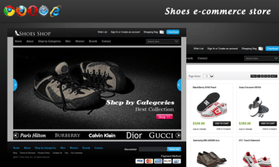e-commerce, boom di scarpe e borse