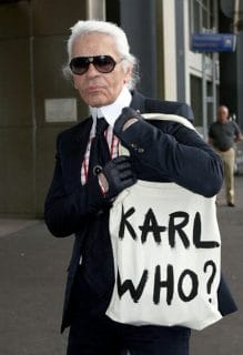 Scarpe per Karl Lagerfeld
