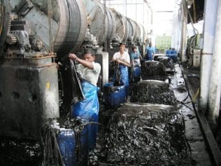 Indiani senza corrente, ferme le concerie