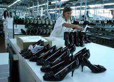 Allarme export per le calzature italiane