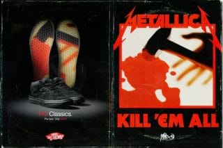 Vans fa le scarpe con i Metallica