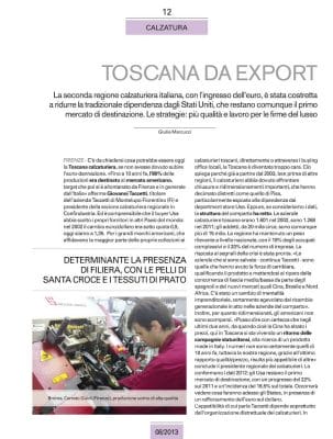 Toscana da export