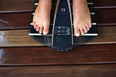 Studio messicano sui piedi degli obesi