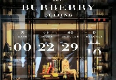 Burberry cresce in Asia