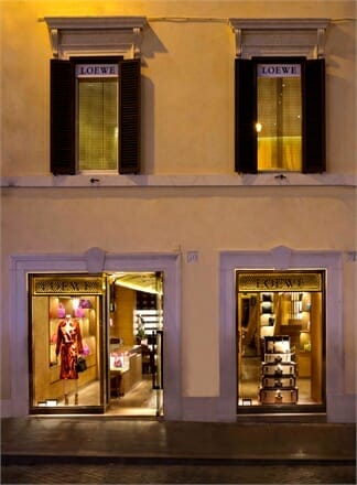 Loewe roma discount piazza di spagna