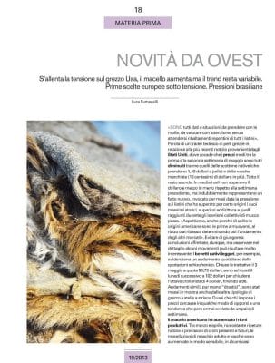 Novità da ovest