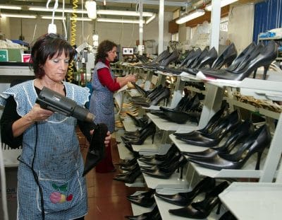 Boom cinese (+55%) per le calzature marchigiane