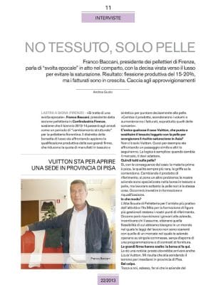 No tessuto, solo pelle