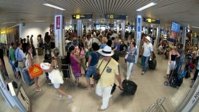 Baldinini è fuori dall’aeroporto di Rimini