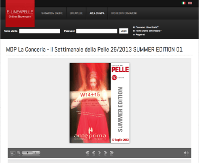 Pagine aggiornate on line