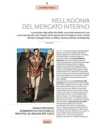 Nell’agonia del mercato interno
