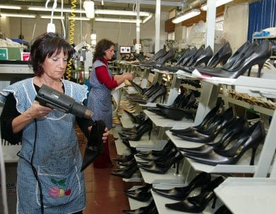 Calzatura, nelle Marche meno export e produzione stabile