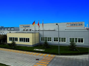 Chimica, Trumpler amplia la sede cinese