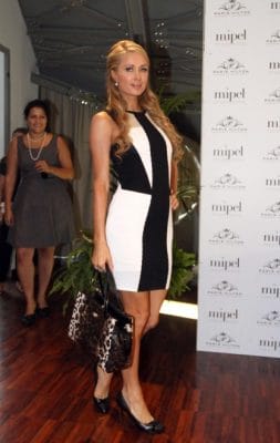 Paris Hilton al Mipel: in Italia il suo brand di borse