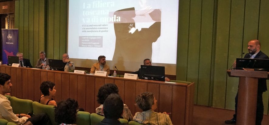 Venerdì 14 giugno a Frenze si è svolto un convegno CNA Federmoda Toscana