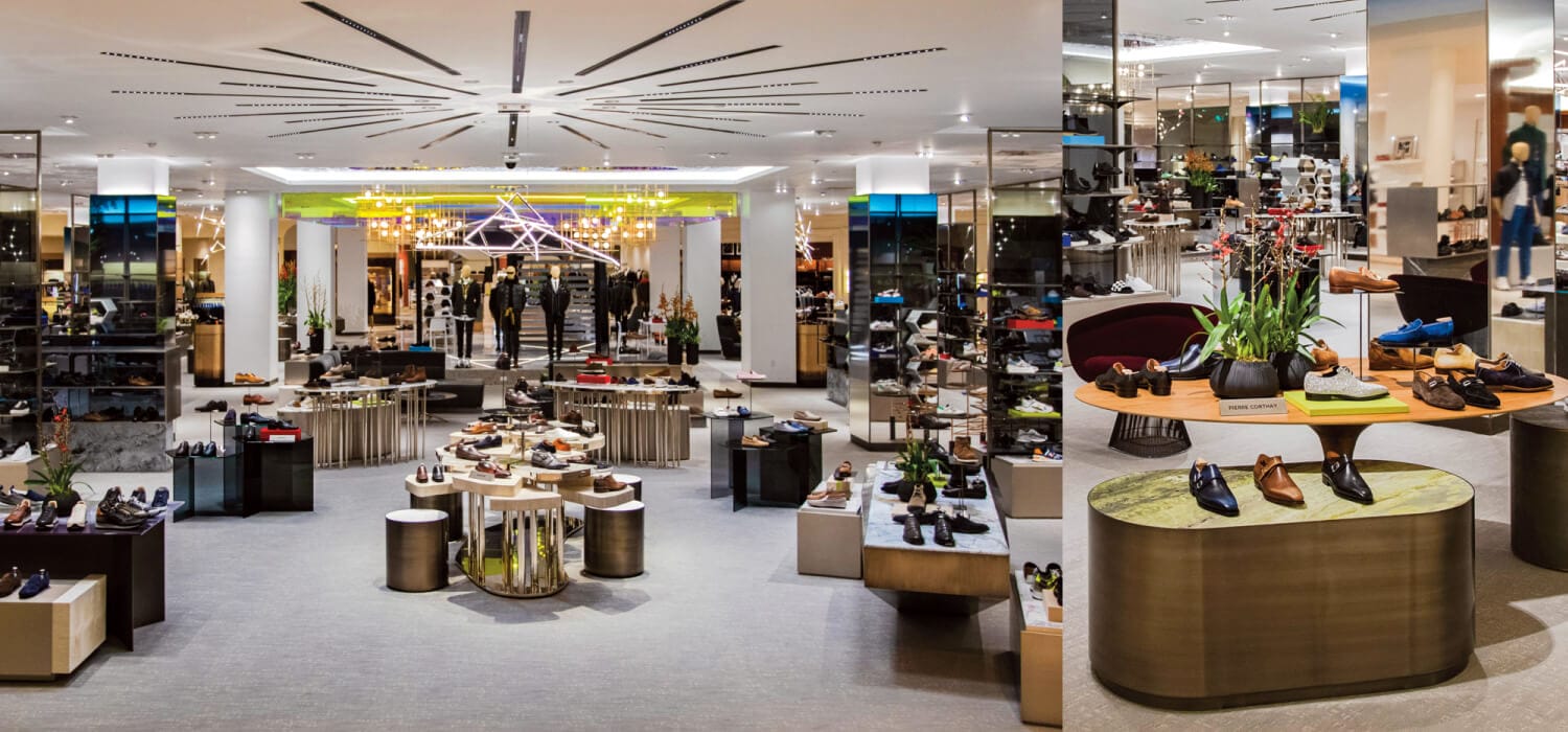 Saks inaugura 750 metri quadri per la scarpa da uomo