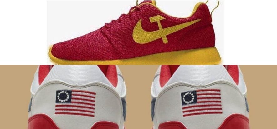 Il modello Nike Fourth of July è stato causa di polemiche e sfottò