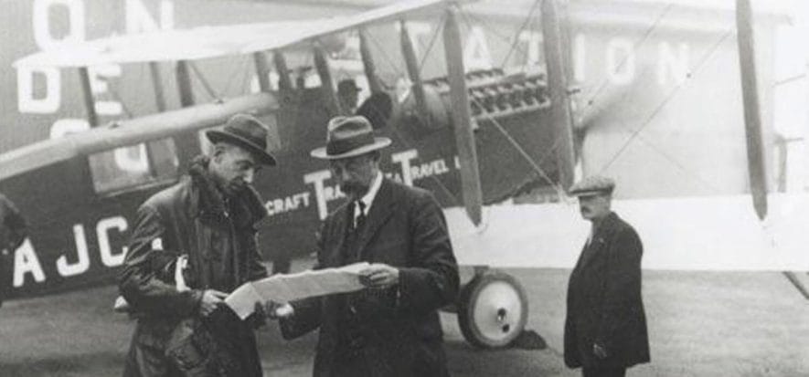 Il volo da Londra a Parigi del 1919