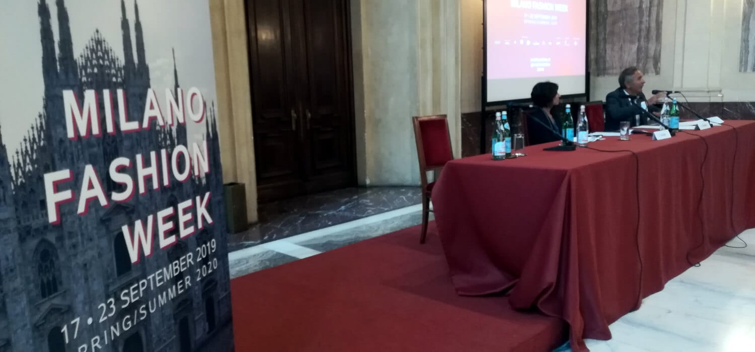 Claudio Capasa (CNMI) presenta Milano Fashion Week settembre 2019