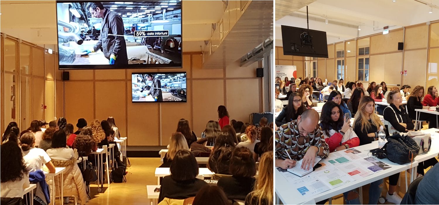 il workshop di UNIC al Fashion Graduate