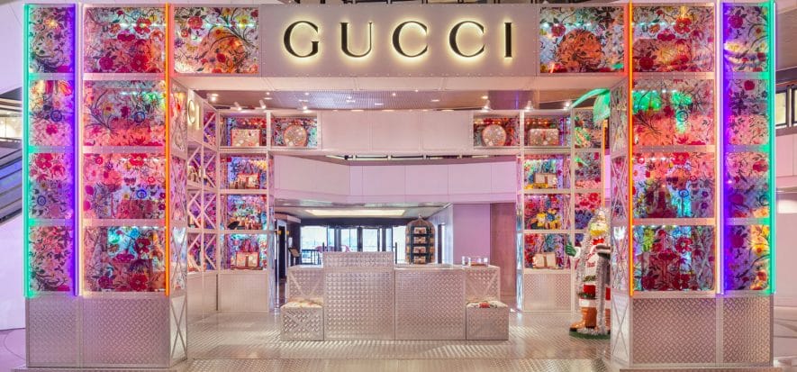 Gucci oltre i temporary store, l'acquisto è una mappa interattiva