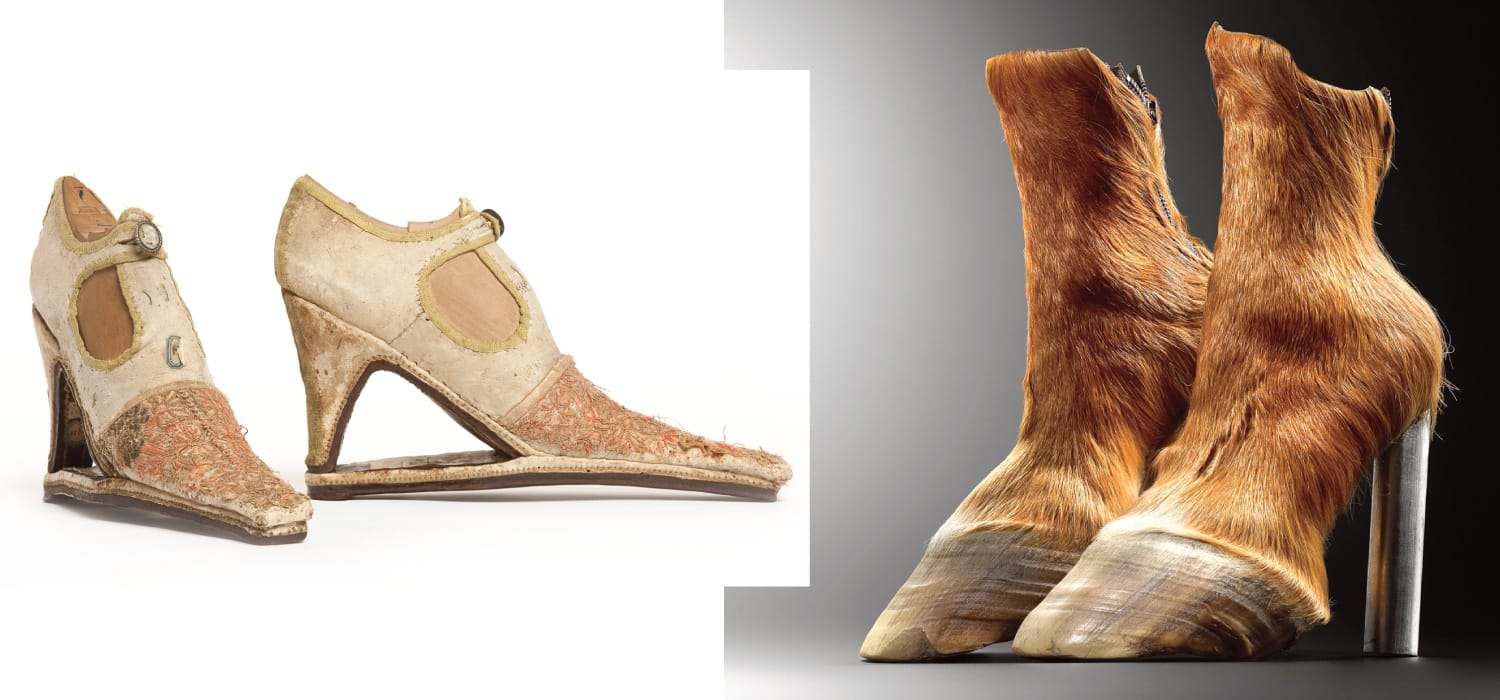 Una macchina del tempo della scarpa a Parigi: dal 1600 a Lynch