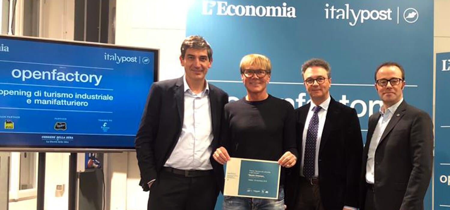 Medio Chiampo si aggiudica il Premio Open Factory 2019