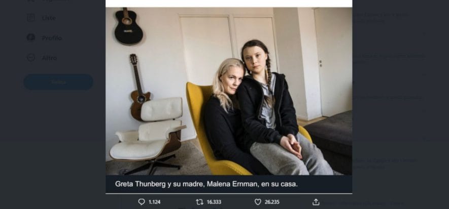 Scoop sulla poltrona di Greta: i debunker non capiscono la pelle