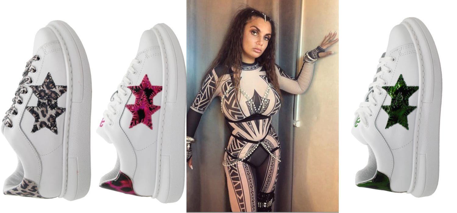 Mofra Shoes si gode Elettra Lamborghini. Morgese: “Un successo”