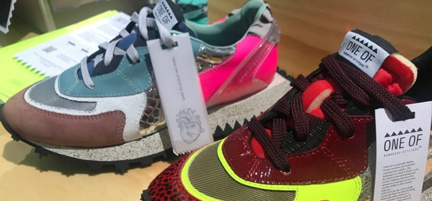 Macché fake: Boemos lancia ONE OF, la sneaker in “materiali reali”