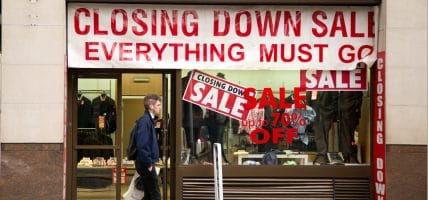 Apocalypse Retail senza sosta: 2019 drammatico in USA e UK