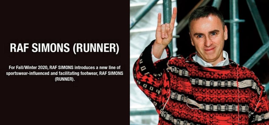 Raf Simons sceglie (anche) la pelle per le sue nuove sneaker