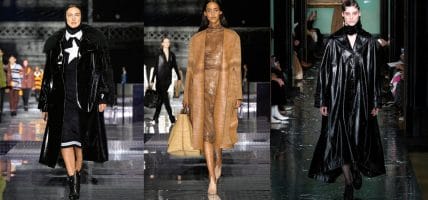 London Fashion Week chiude in bellezza con la pelle di Burberry