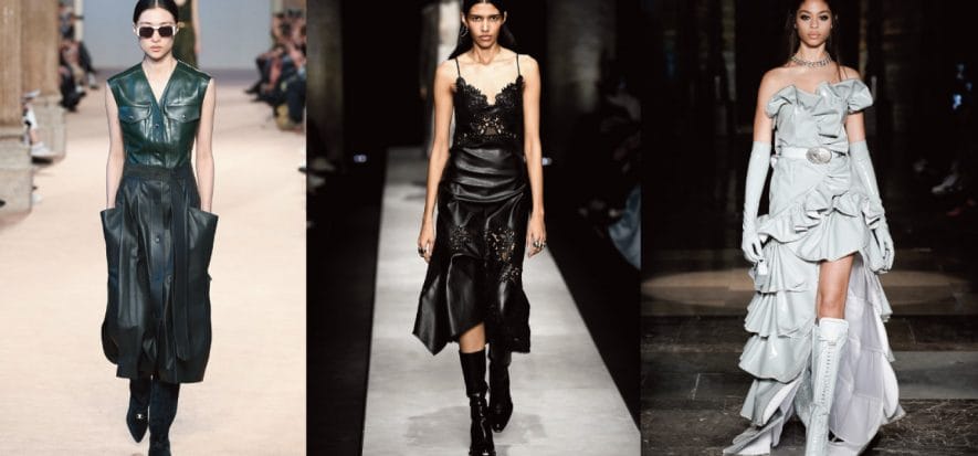 Milano Moda Donna: la pelle (ri)conferma la sua versatilità