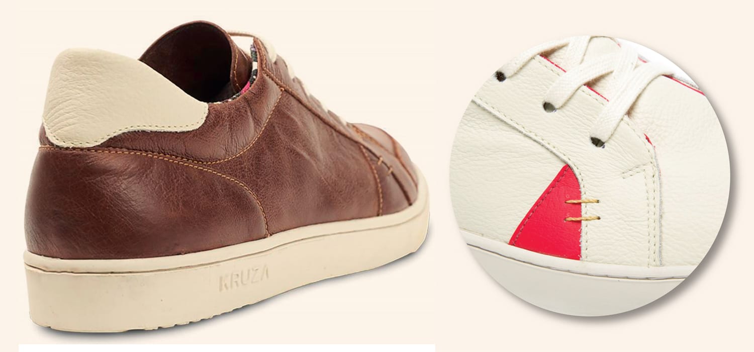 vele delle imbarcazioni, vecchi copertoni e ritagli di pelle di un salottificio