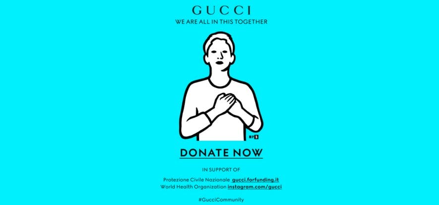 Gara di solidarietà contro CRV: Gucci, Anna Wintour, Ralph Lauren