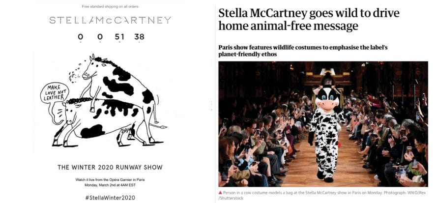 Il furbo carnevale di Stella McCartney e la banalità del suo slogan