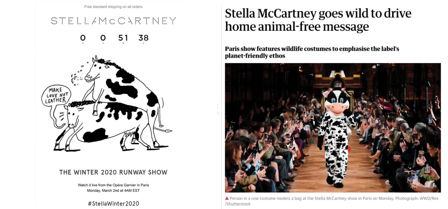 Stella McCartney's clever carnival and the banality of her slogan