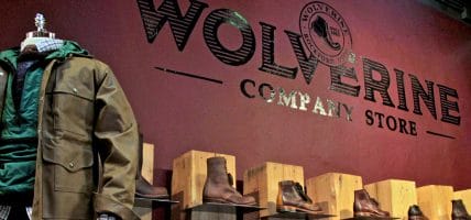 Wolverine down 15.6% in the quarter: online sales and Saucony go well though