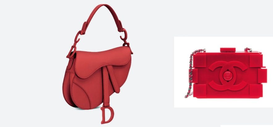 USA, Dior and CHANEL at the patent office for Saddle Bag and Lego