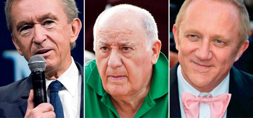 Forbes mette in fila i patrimoni: su Arnault e Pinault, giù Ortega