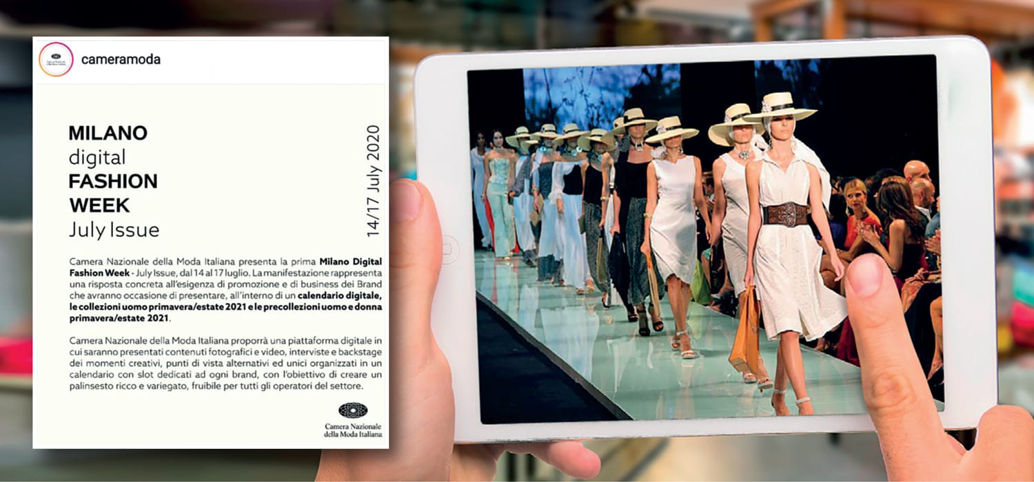 Milan, Paris, London: fashion weeks choose digital