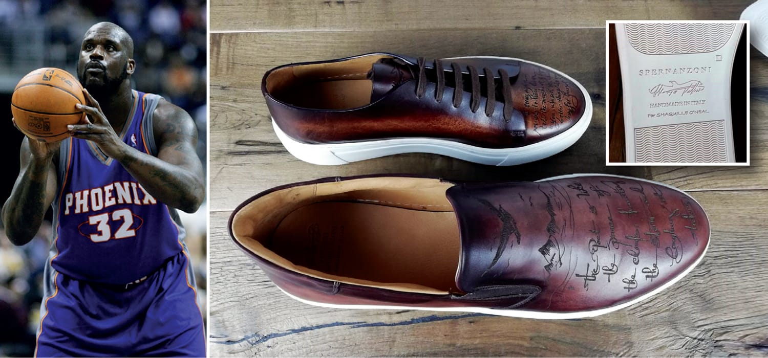 6 sneaker numero 55 per The Shaq: le produce Spernanzoni