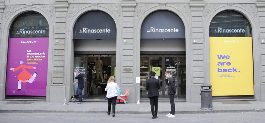 Per Rinascente e il retail italiano non va così male come temuto