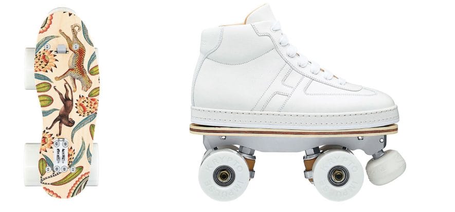 I roller skate di Hermès sono sneaker componibili made in Italy