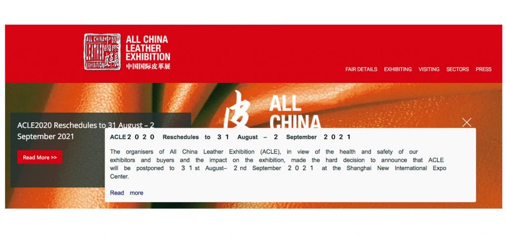 ACLE stop and look ahead at 2021 after cancelling September edition