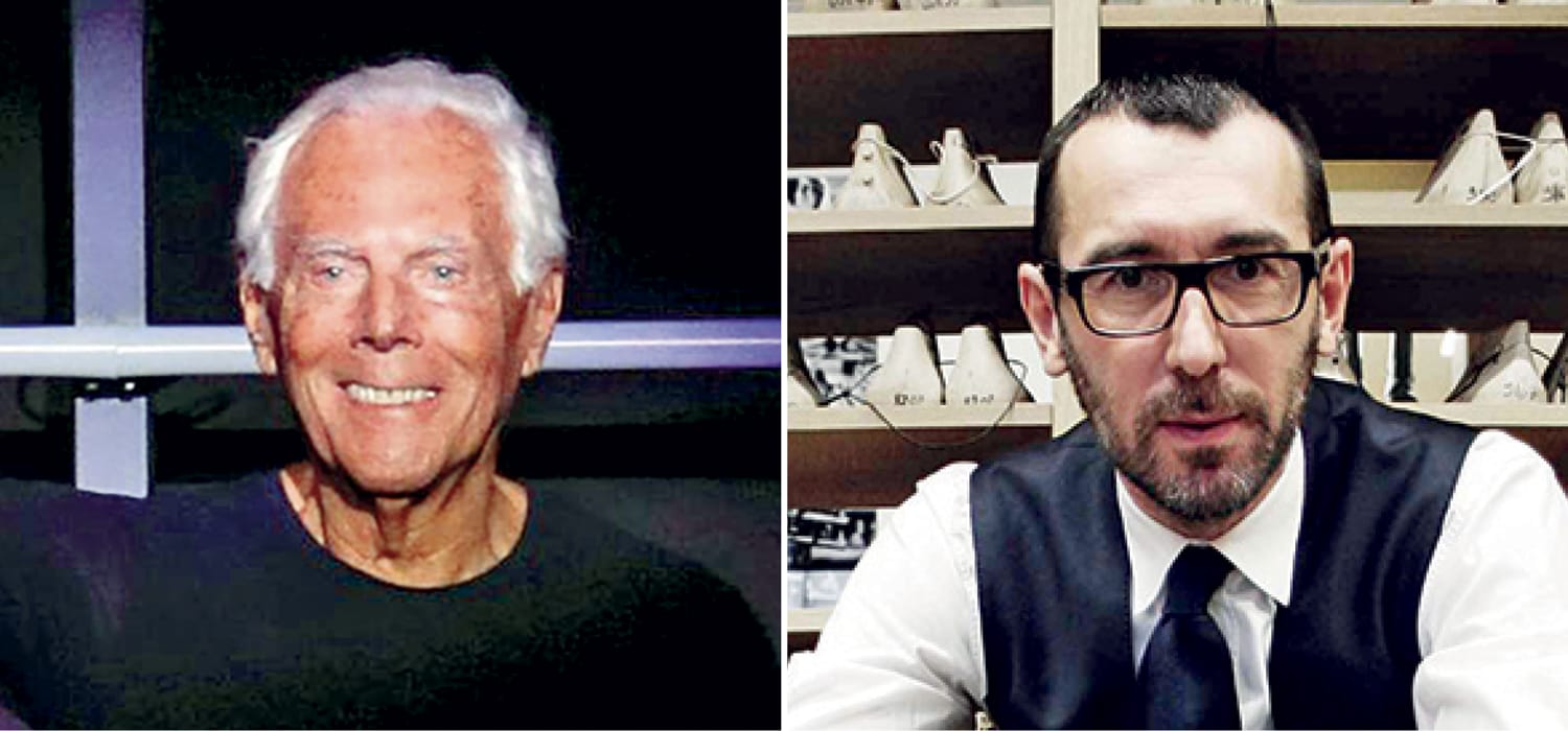 Il made in Italy è da salvare per Zegna, da valorizzare per Armani