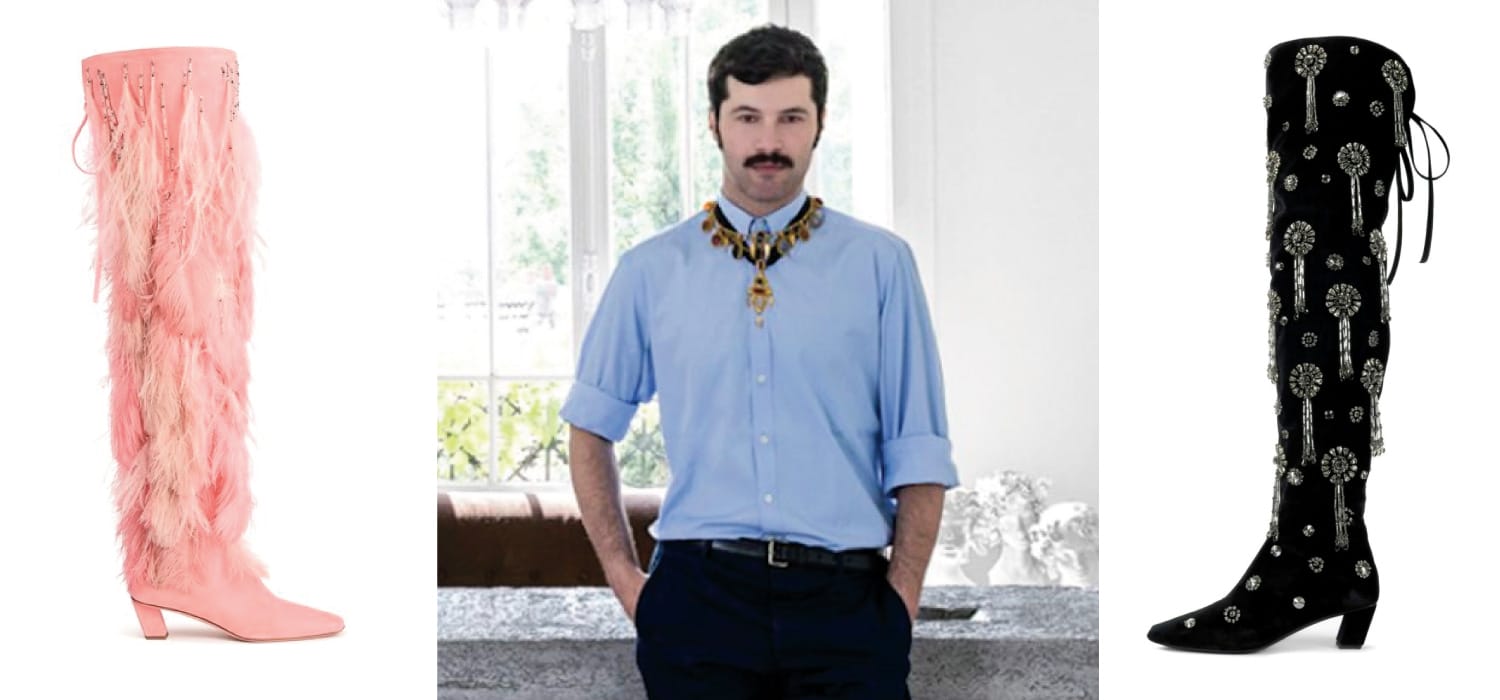 Felloni scommette sul rilancio dei cuissardes di Roger Vivier