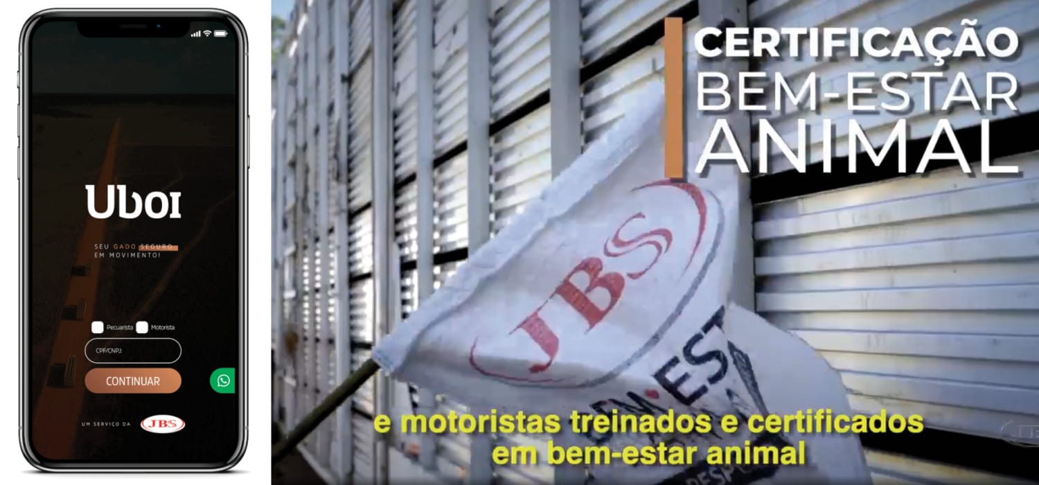 JBS launch UBOI, the first app on demand for transportation of cattle