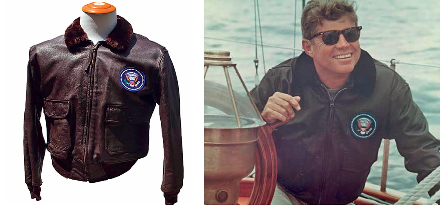 Servono non meno di 250.000 dollari per il bomber in pelle di JFK